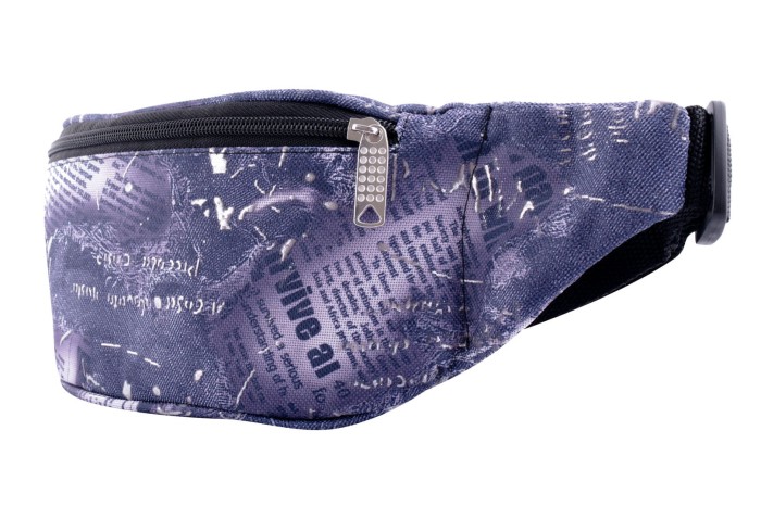 Nerka XL, Duża saszetka na biodro kolorowa