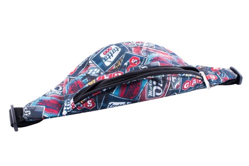 Nerka XL, Duża saszetka na biodro kolorowa