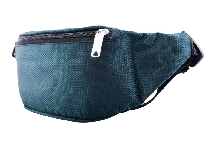 Nerka XL, Duża saszetka na biodro zielona