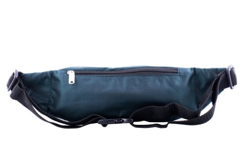 Nerka XL, Duża saszetka na biodro, zielona