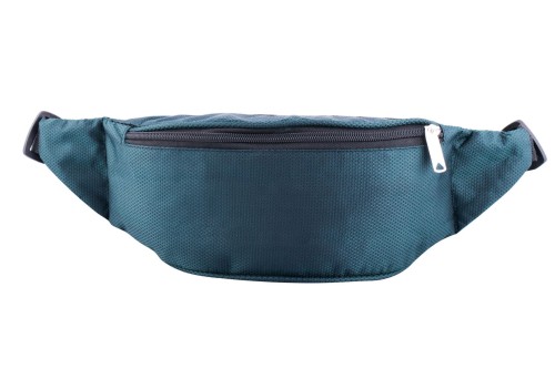 Nerka XL, Duża saszetka na biodro, zielona