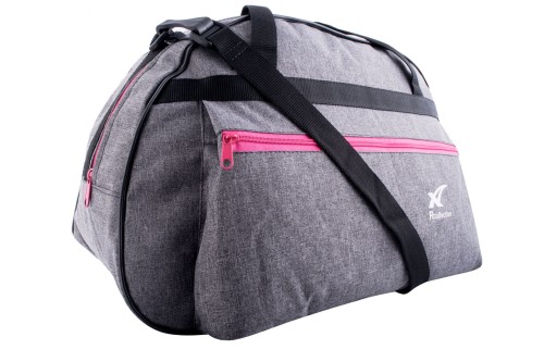 torba sportowa, fitness, basen, siłownia, podróżna, ciemnoróżowa