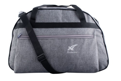 torba sportowa, fitness, basen, siłownia, podróżna, szara