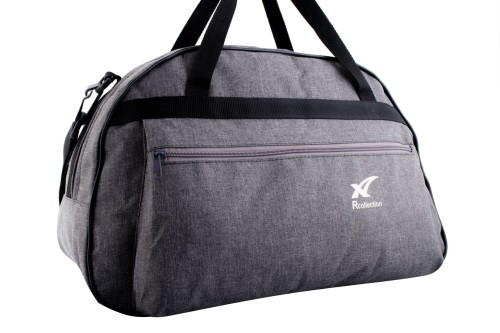 torba sportowa, fitness, basen, siłownia, podróżna, szara