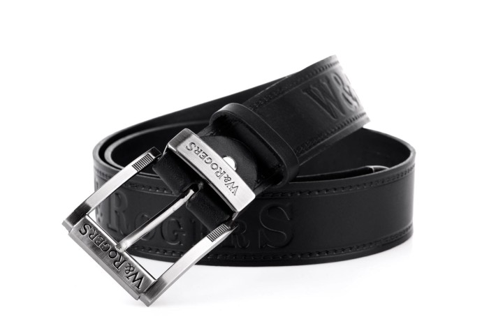 Pasek męski skórzany W&RogerS 4 cm paczka 10szt