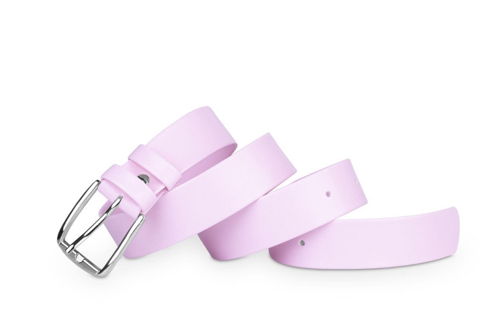 Pasek damski klasyczny różowy mat (1).jpg
