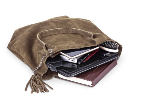 Torba Skórzana Vera Pelle Zamszowy Worek Taupe (7).jpg