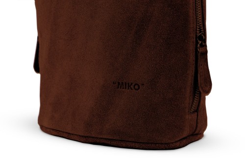 Torebka Damska Listonoszka Skórzana Vera Pelle Brązowa