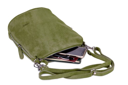 Torebka Damska Listonoszka Skórzana Oliwka (1).jpg