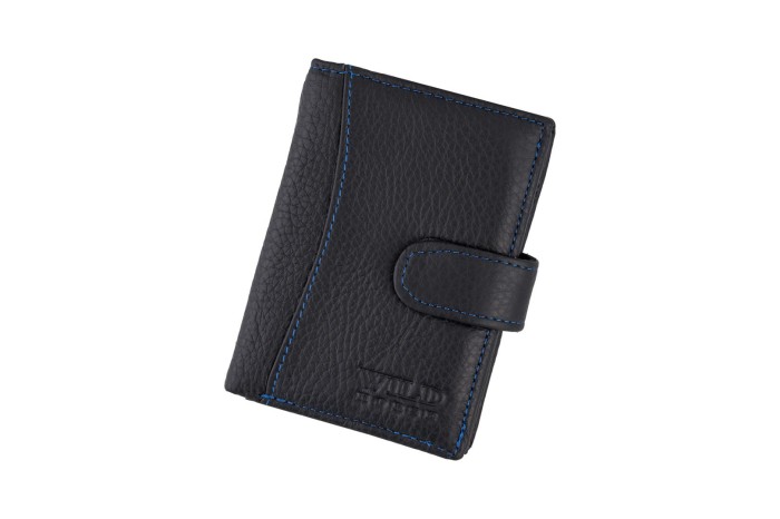 Portfel męski Skórzany Wild Horse Czarny