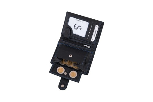 Portfel męski Skórzany Wild Horse Czarny