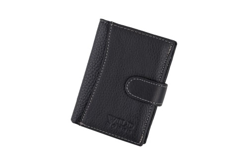 Portfel męski Skórzany Wild Horse Czarny