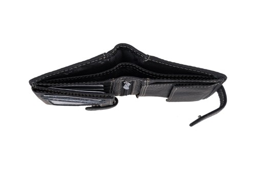 Portfel męski Skórzany Wild Horse Czarny