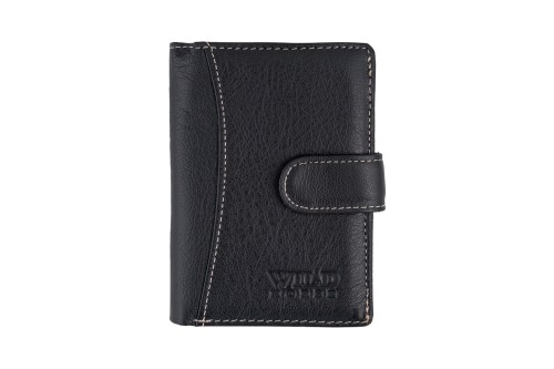 Portfel męski Skórzany Wild Horse Czarny