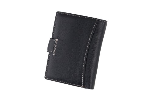 Portfel męski Skórzany Wild Horse Czarny