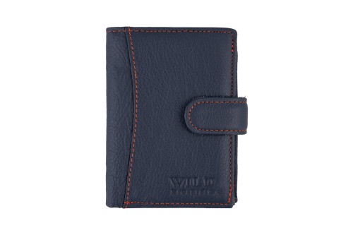 Portfel męski Skórzany Wild Horse Granatowy