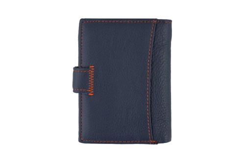 Portfel męski Skórzany Wild Horse Granatowy