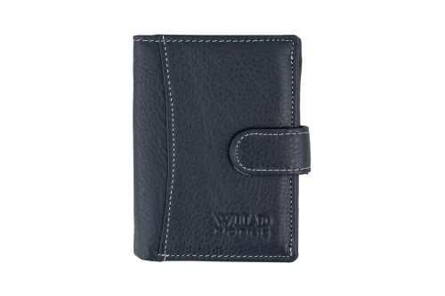 Portfel męski Skórzany Wild Horse Granatowy