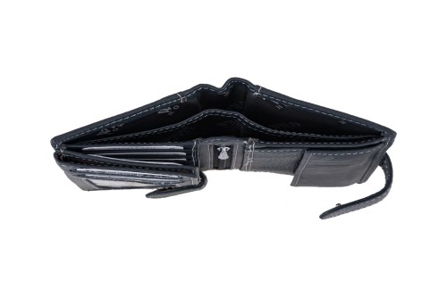 Portfel męski Skórzany Wild Horse Granatowy