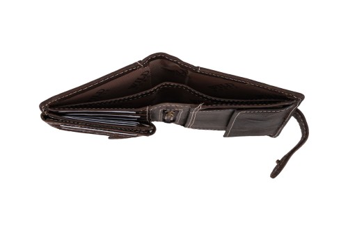 Portfel męski Skórzany Wild Horse Brązowy