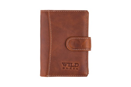 Portfel męski Skórzany Wild Horse Brązowy