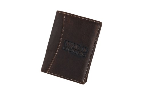 Portfel męski Skórzany Wild Horse Brązowy