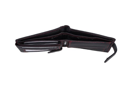 Portfel męski Skórzany Wild Horse Czarny