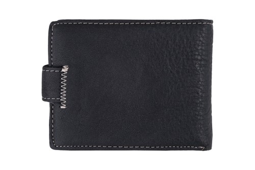 Portfel męski Skórzany Wild Horse Czarny