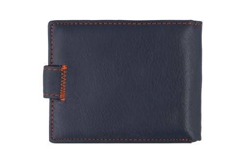 Portfel męski Skórzany Wild Horse Granatowy
