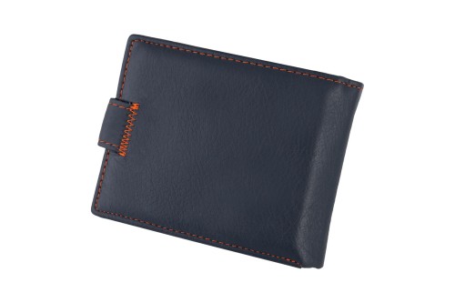 Portfel męski Skórzany Wild Horse Granatowy