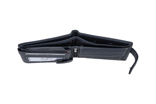 Portfel męski Skórzany Wild Horse Granatowy