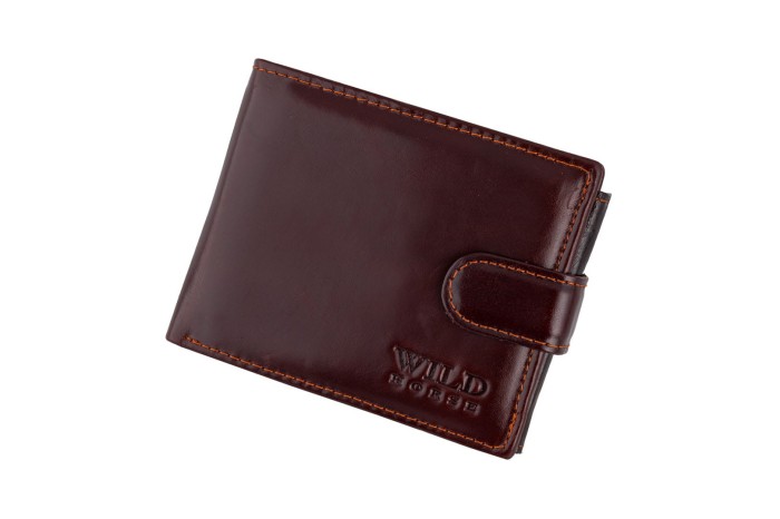 Portfel męski Skórzany Wild Horse Brązowy