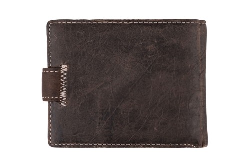 Portfel męski Skórzany Wild Horse Brązowy