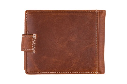 Portfel męski Skórzany Wild Horse Brązowy