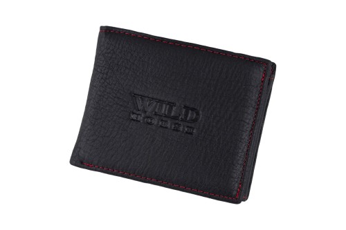 Portfel męski Skórzany Wild Horse Czarny