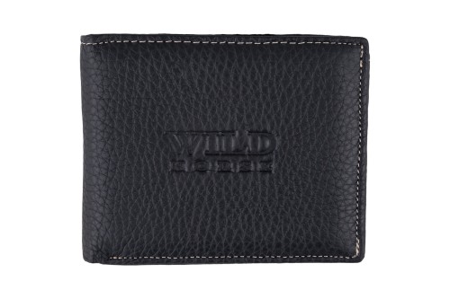 Portfel męski Skórzany Wild Horse Czarny