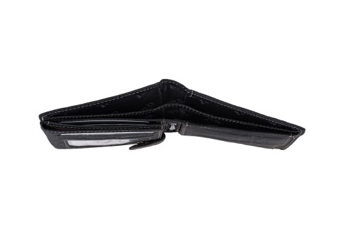 Portfel męski Skórzany Wild Horse Czarny