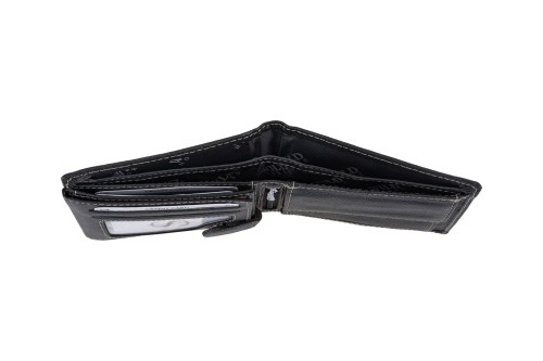 Portfel męski Skórzany Wild Horse Czarny