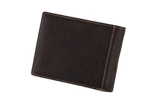 Portfel męski Skórzany Wild Horse Brązowy