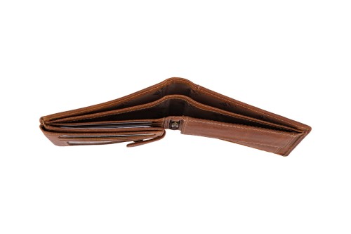 Portfel męski Skórzany Wild Horse Brązowy