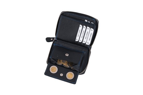 Portfel męski Skórzany Wild Horse Czarny