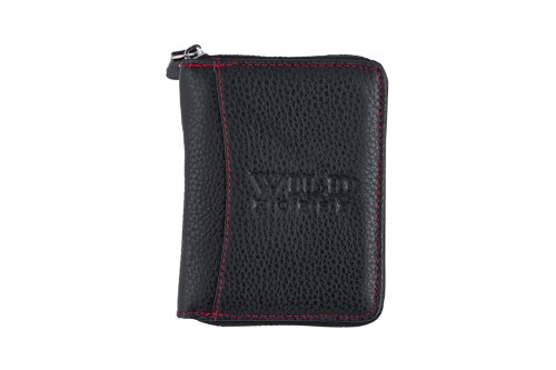 Portfel męski Skórzany Wild Horse Czarny