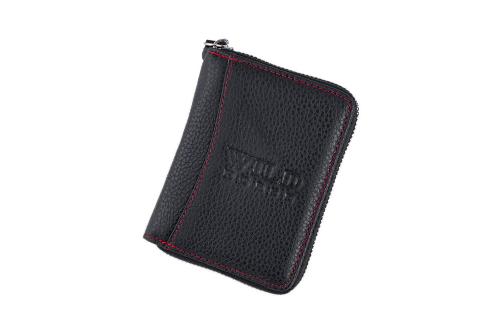 Portfel męski Skórzany Wild Horse Czarny