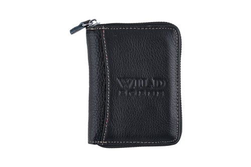 Portfel męski Skórzany Wild Horse Czarny