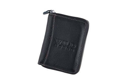 Portfel męski Skórzany Wild Horse Czarny