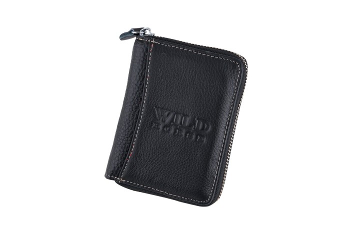 Portfel męski Skórzany Wild Horse Czarny