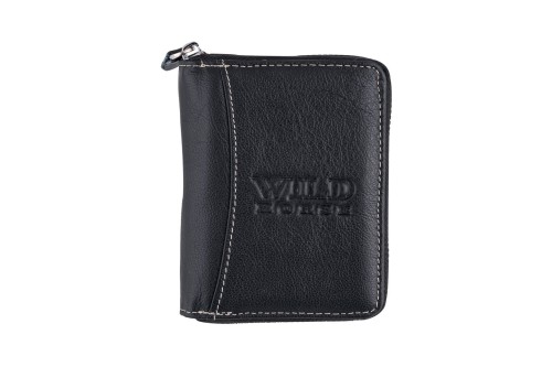 Portfel męski Skórzany Wild Horse Czarny