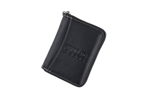 Portfel męski Skórzany Wild Horse Czarny