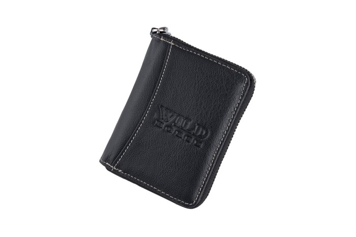 Portfel męski Skórzany Wild Horse Czarny