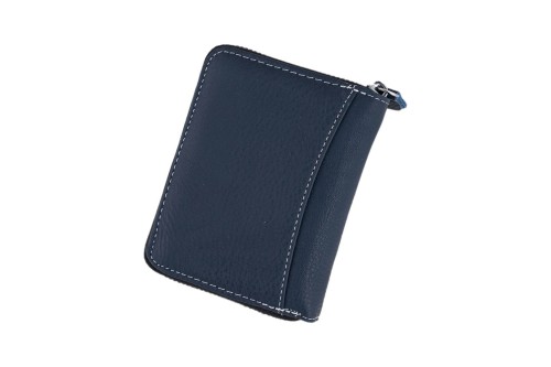 Portfel męski Skórzany Wild Horse Granatowy